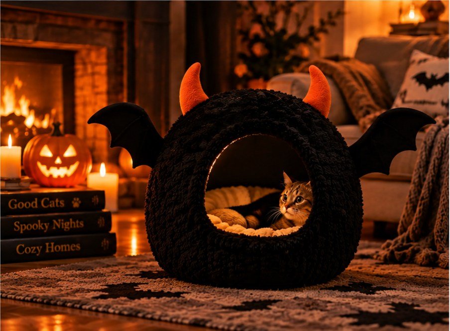 Bat Cave Cat Bed™